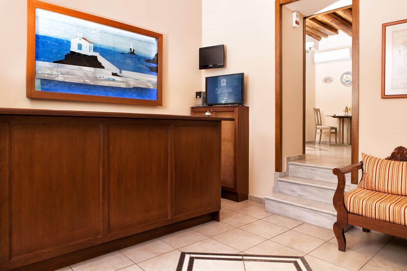 Egli Hotel Ándros エクステリア 写真