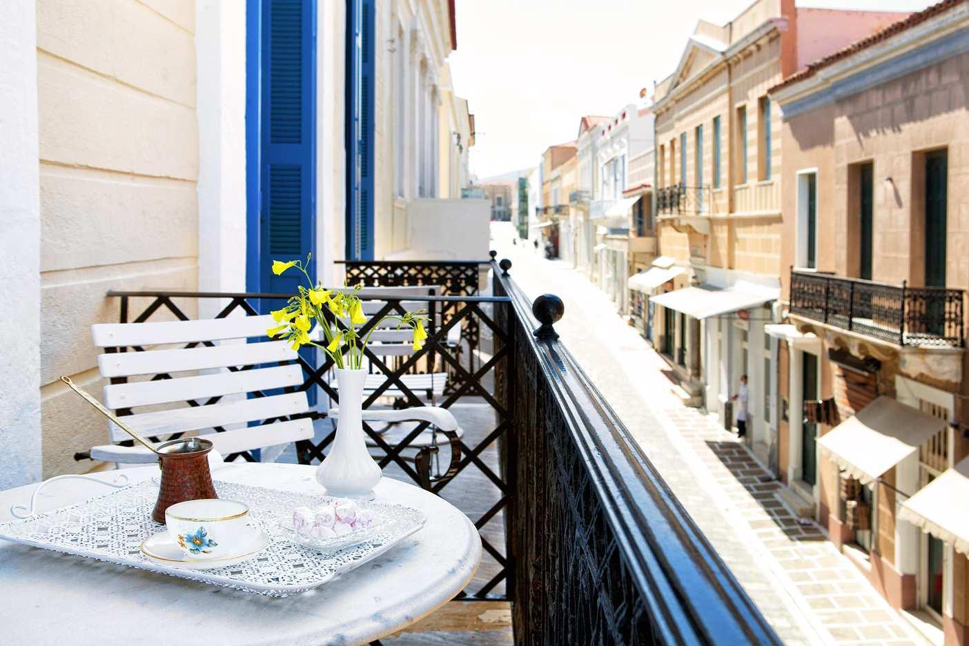 Egli Hotel Ándros エクステリア 写真
